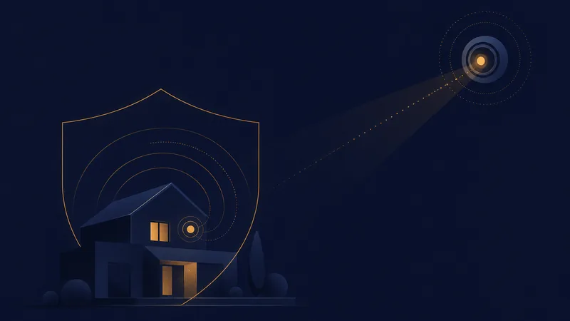 Illustration : Télésurveillance (domotique)